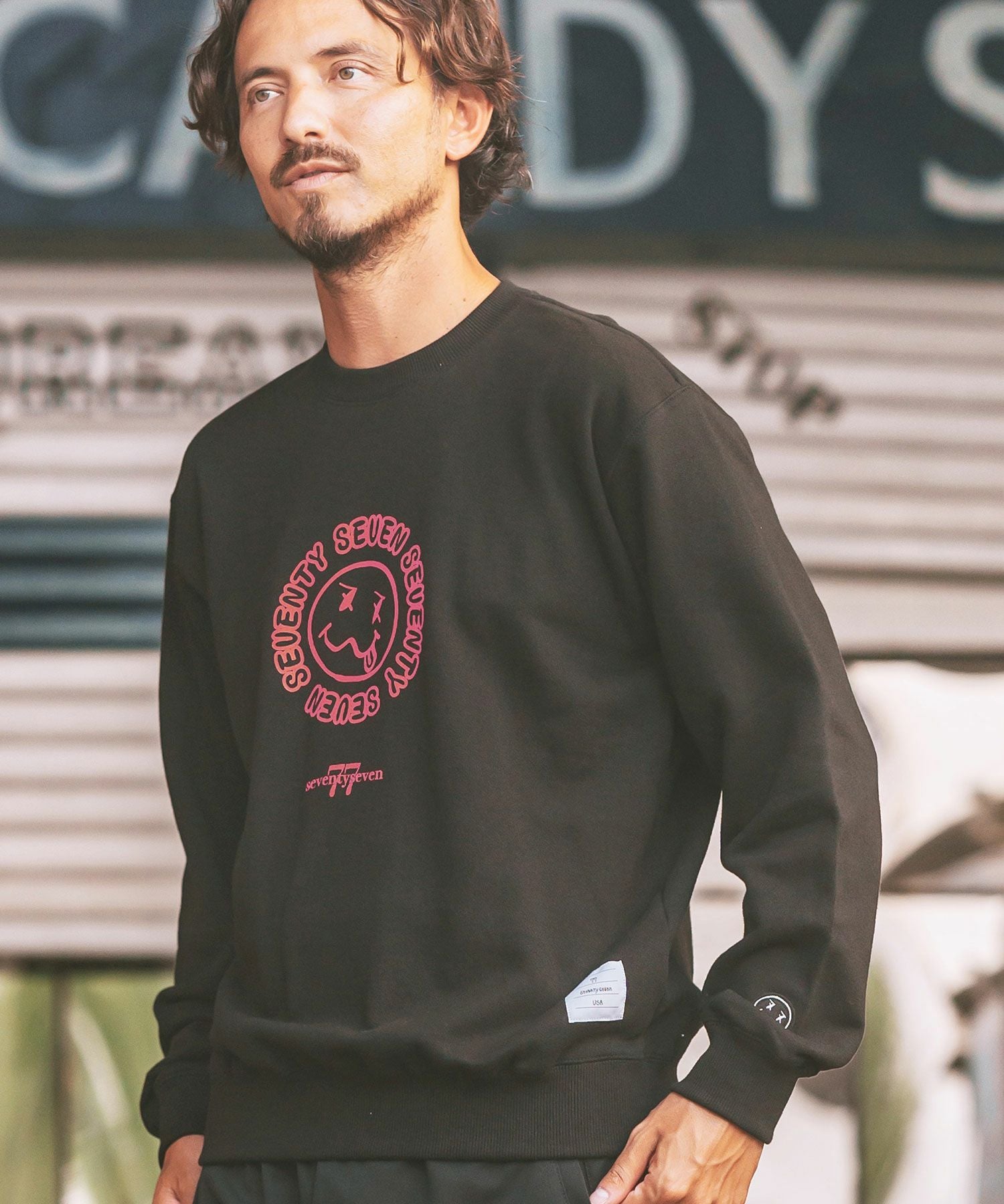 30%OFF【seventy seven(セブンティセブン)】middle onz sweat shirts