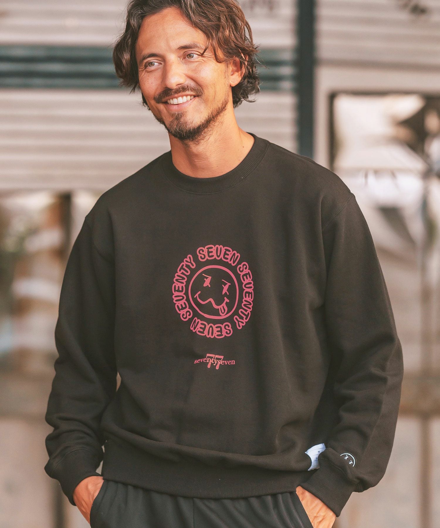30%OFF【seventy seven(セブンティセブン)】middle onz sweat shirts