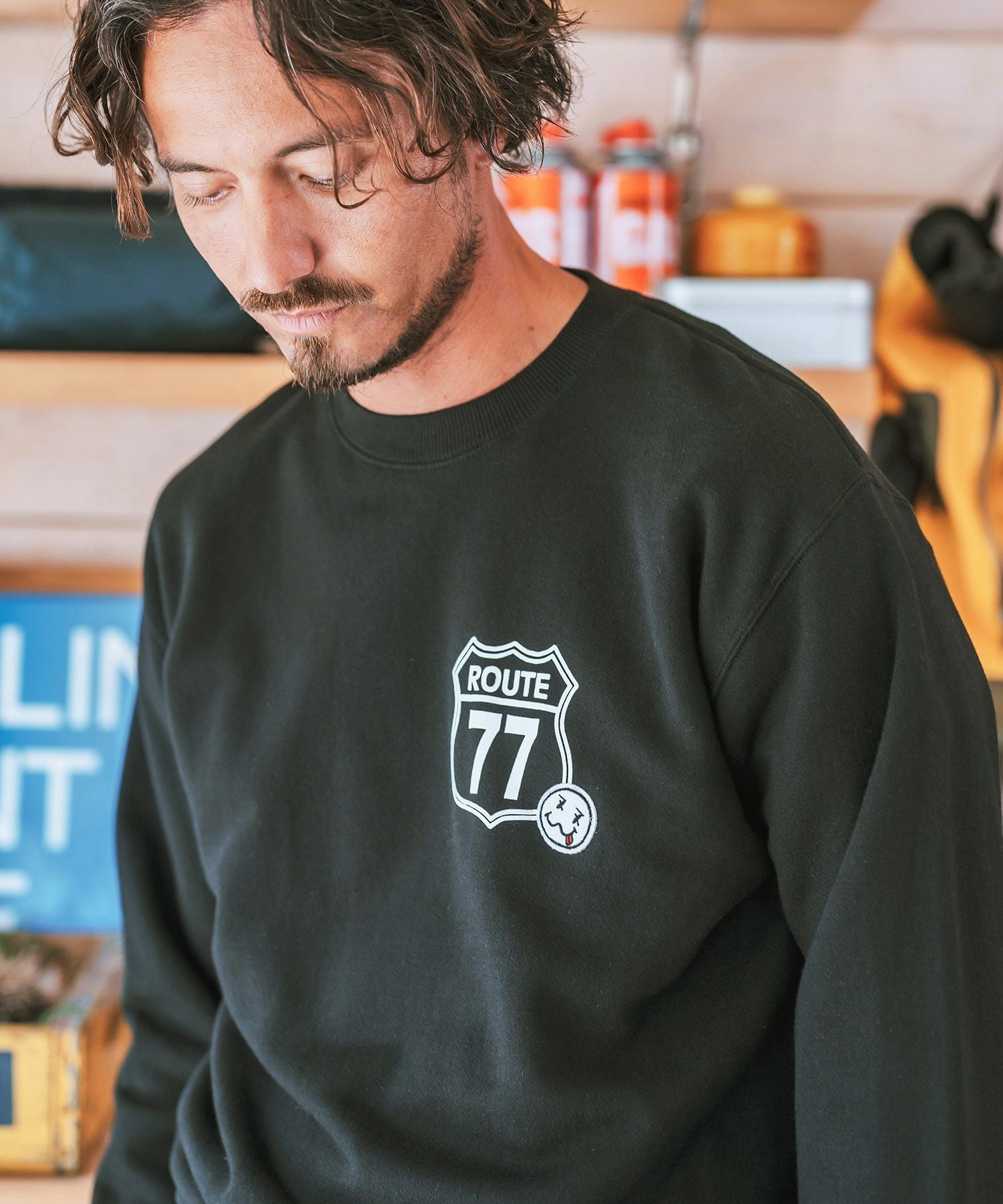 30%OFF【seventy seven(セブンティセブン)】middle onz sweat shirts
