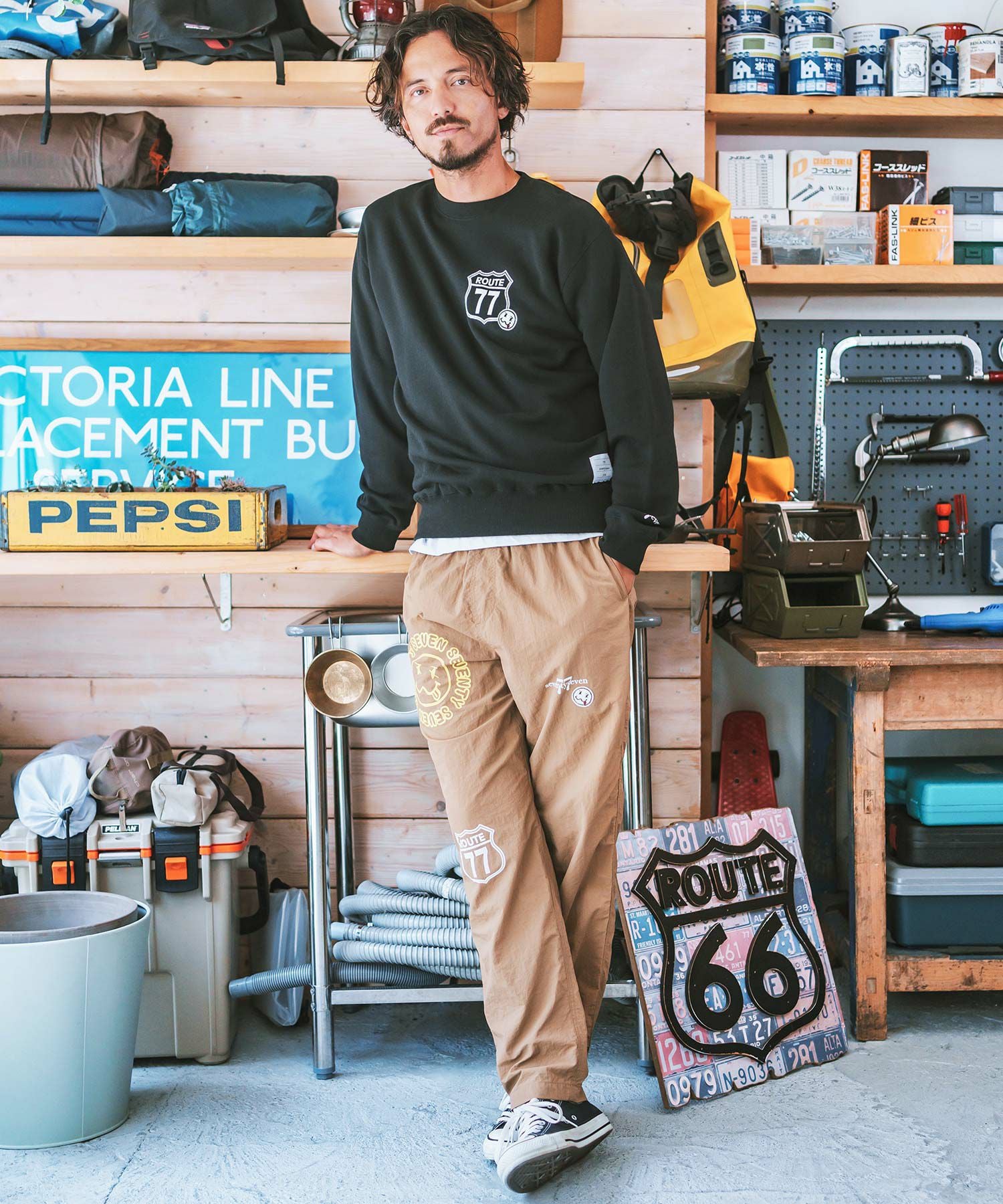 30%OFF【seventy seven(セブンティセブン)】middle onz sweat shirts