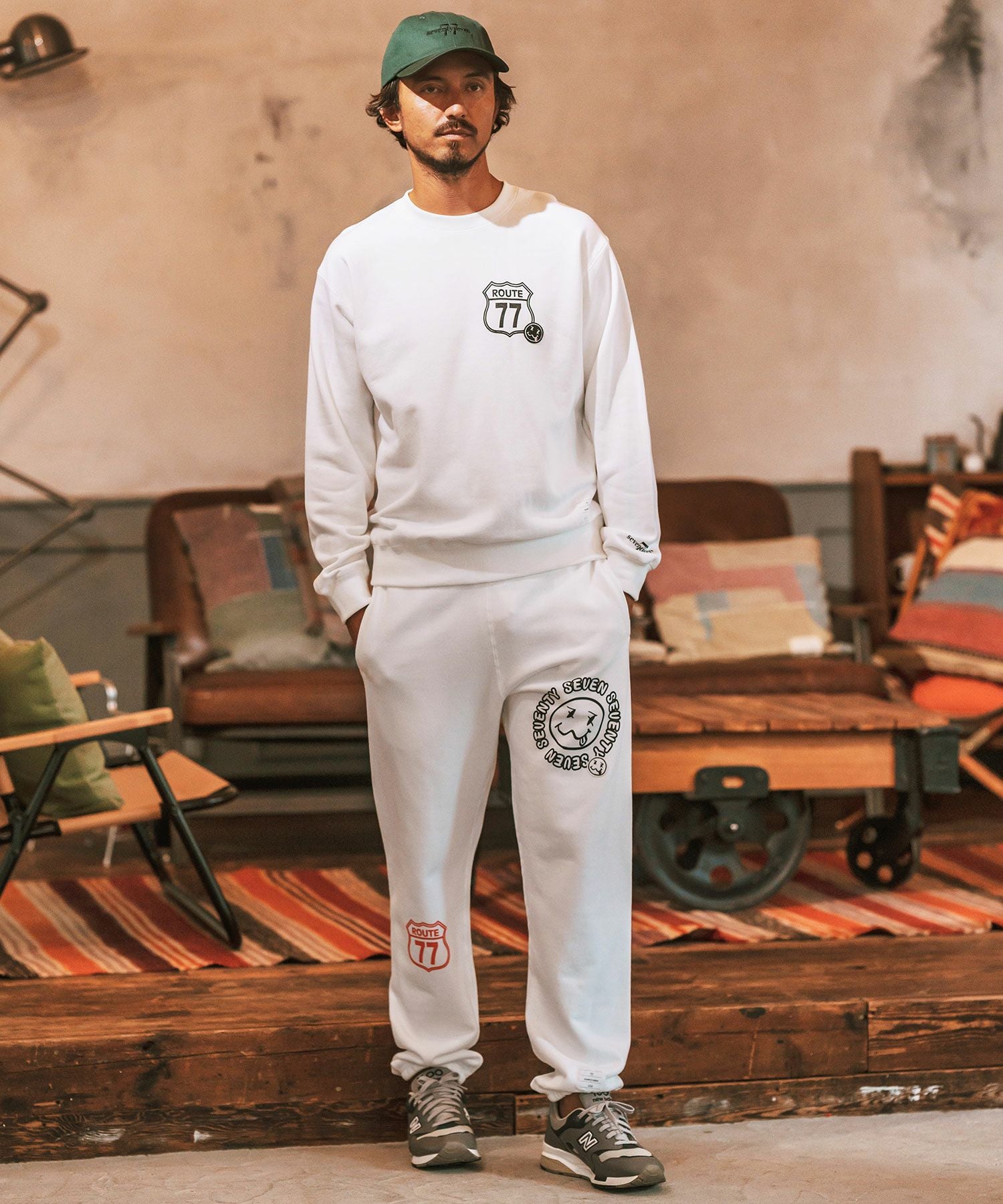 30%OFF【seventy seven(セブンティセブン)】middle onz sweat shirts
