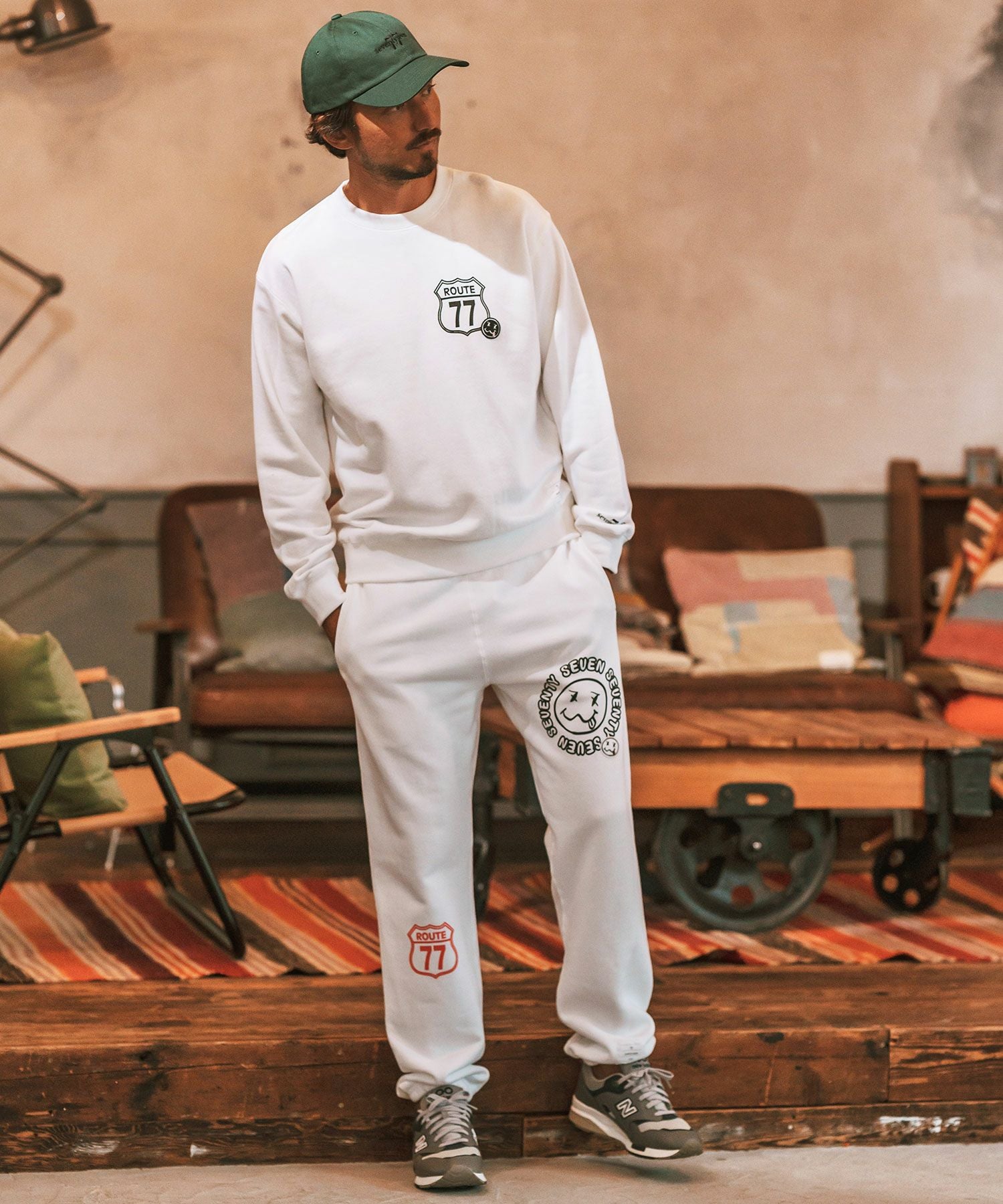 30%OFF【seventy seven(セブンティセブン)】middle onz sweat shirts