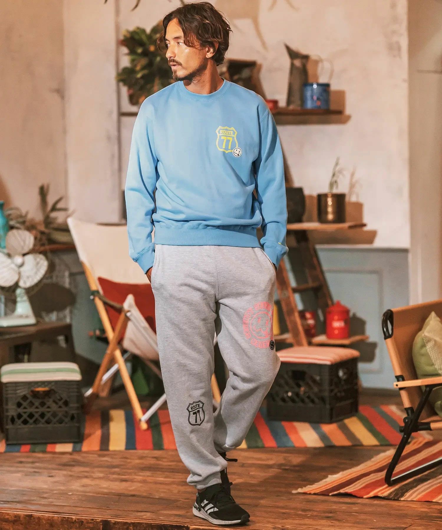 30%OFF【seventy seven(セブンティセブン)】middle onz sweat shirts