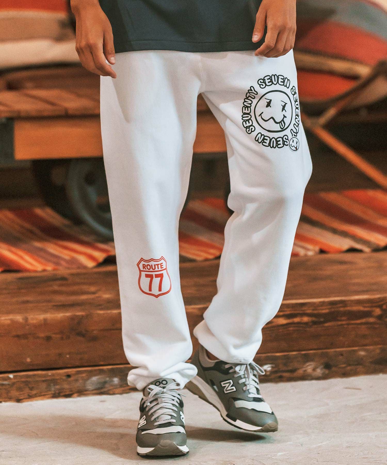 30%OFF【seventy seven(セブンティセブン)】middle onz L-S t-shirts