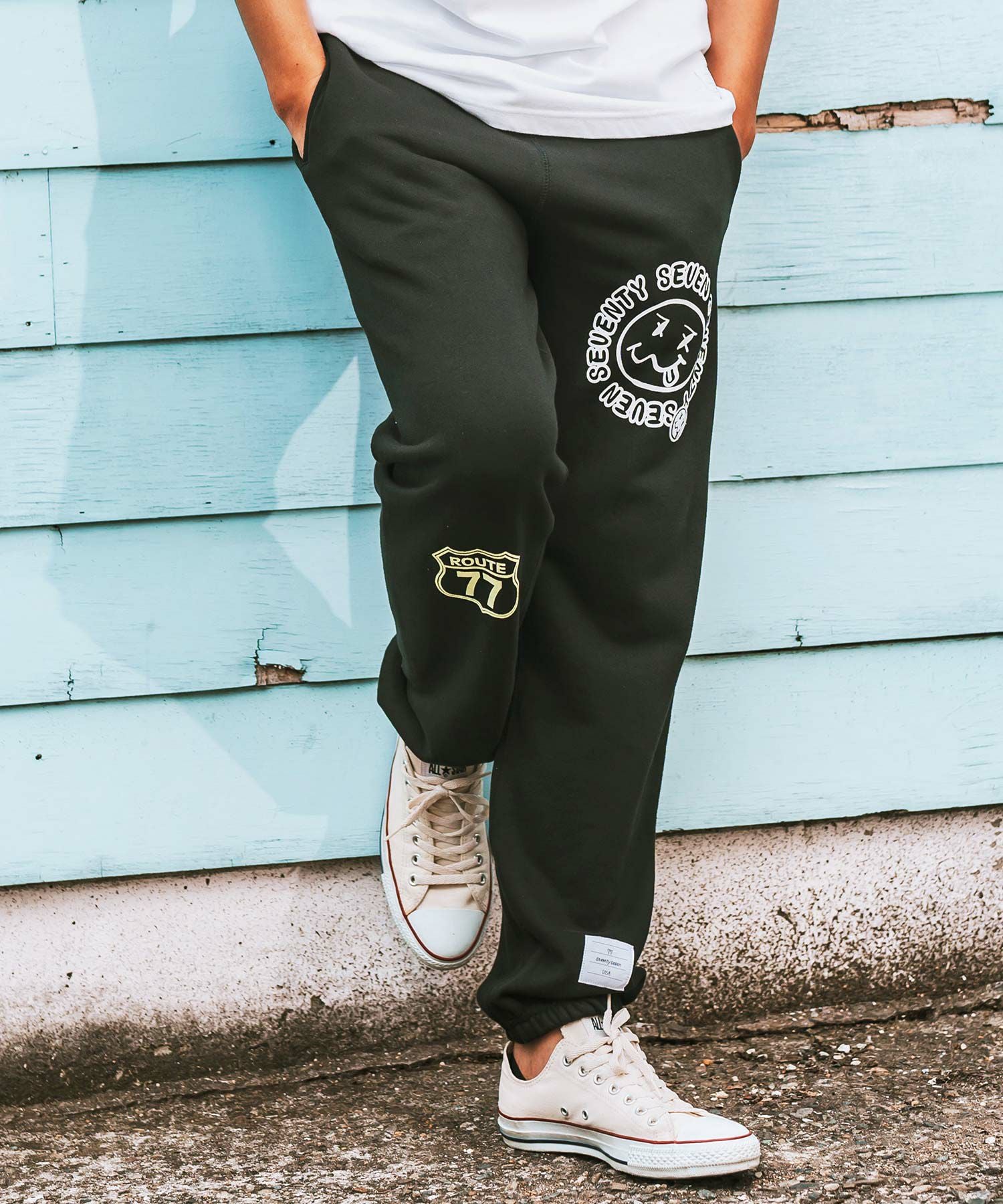 30%OFF【seventy seven(セブンティセブン)】middle onz sweat pants