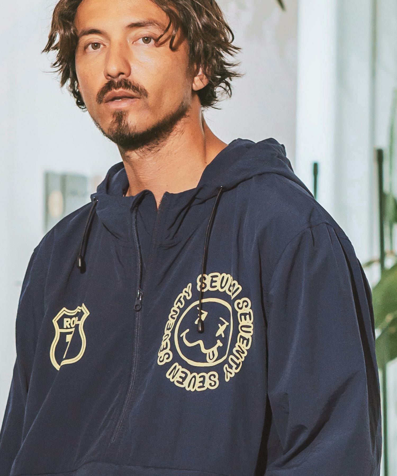 30%OFF【seventy seven(セブンティセブン)】nylon anorak jacket