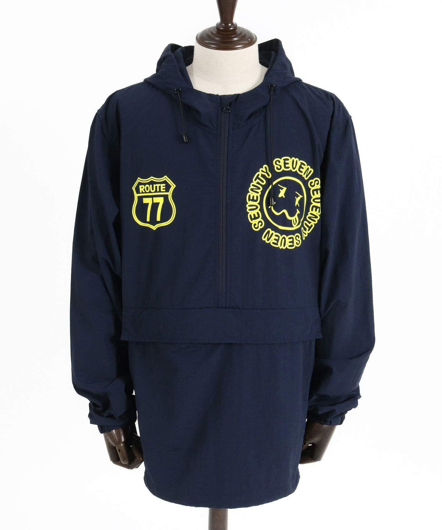 30%OFF【seventy seven(セブンティセブン)】nylon anorak jacket