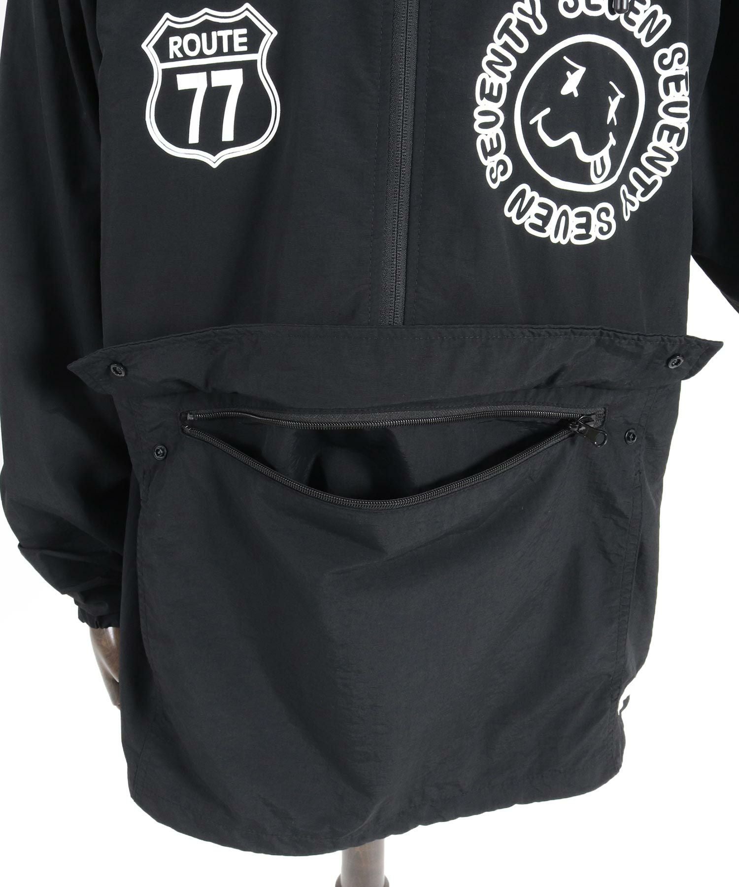 30%OFF【seventy seven(セブンティセブン)】nylon anorak jacket