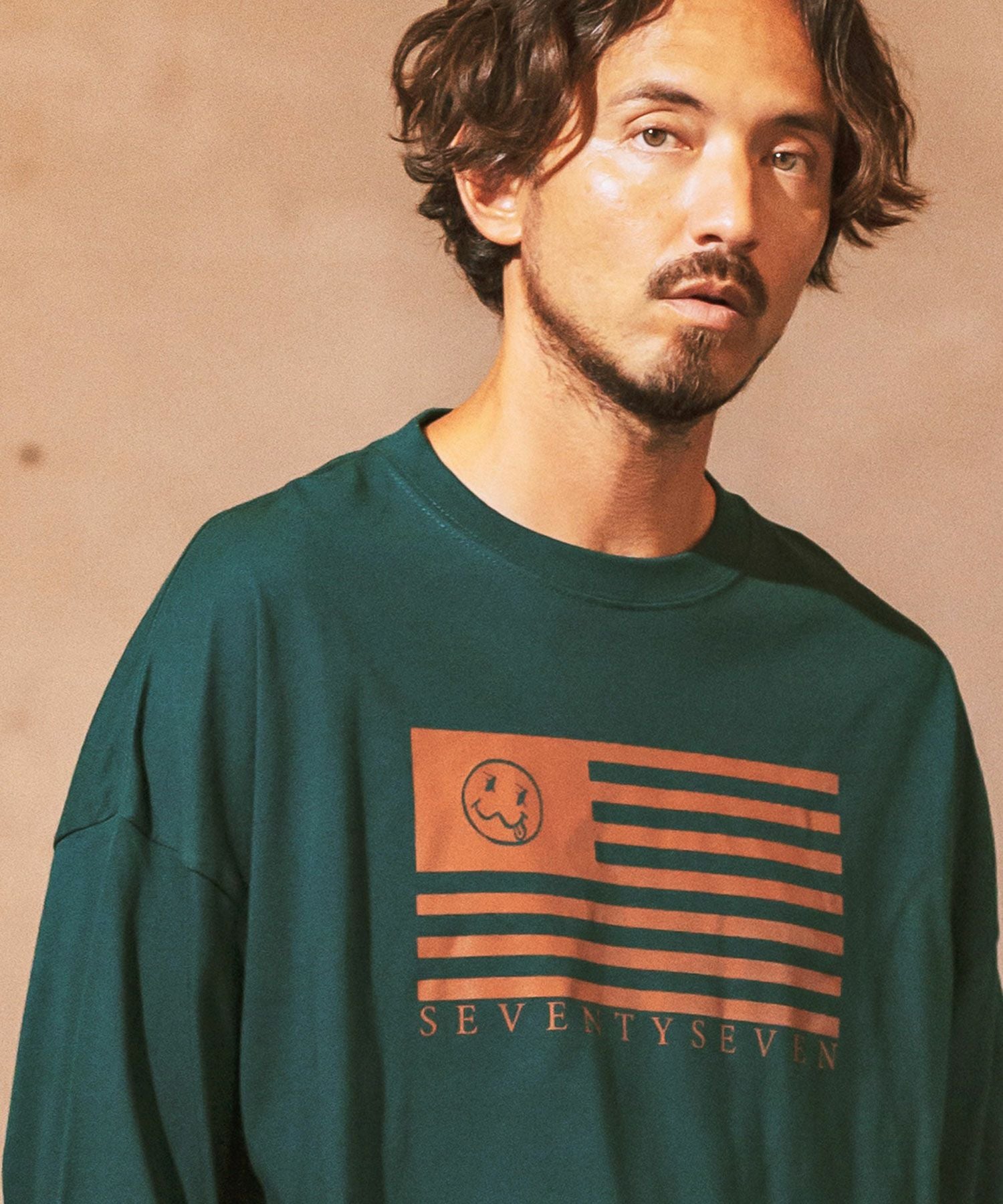 30%OFF【seventy seven(セブンティセブン)】middle onz over size L-S