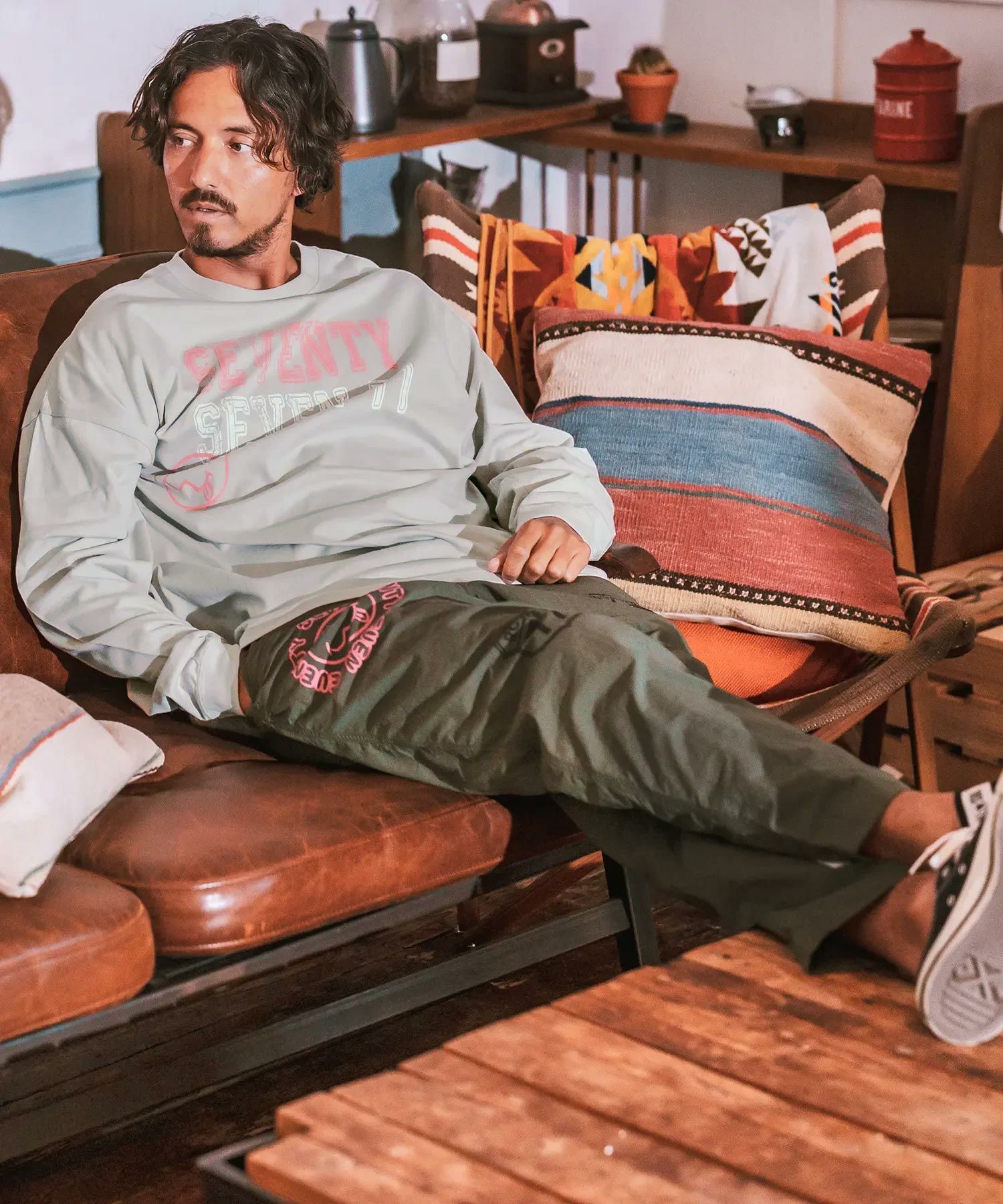 60%OFF【seventy seven(セブンティセブン)】middle onz over size L-S