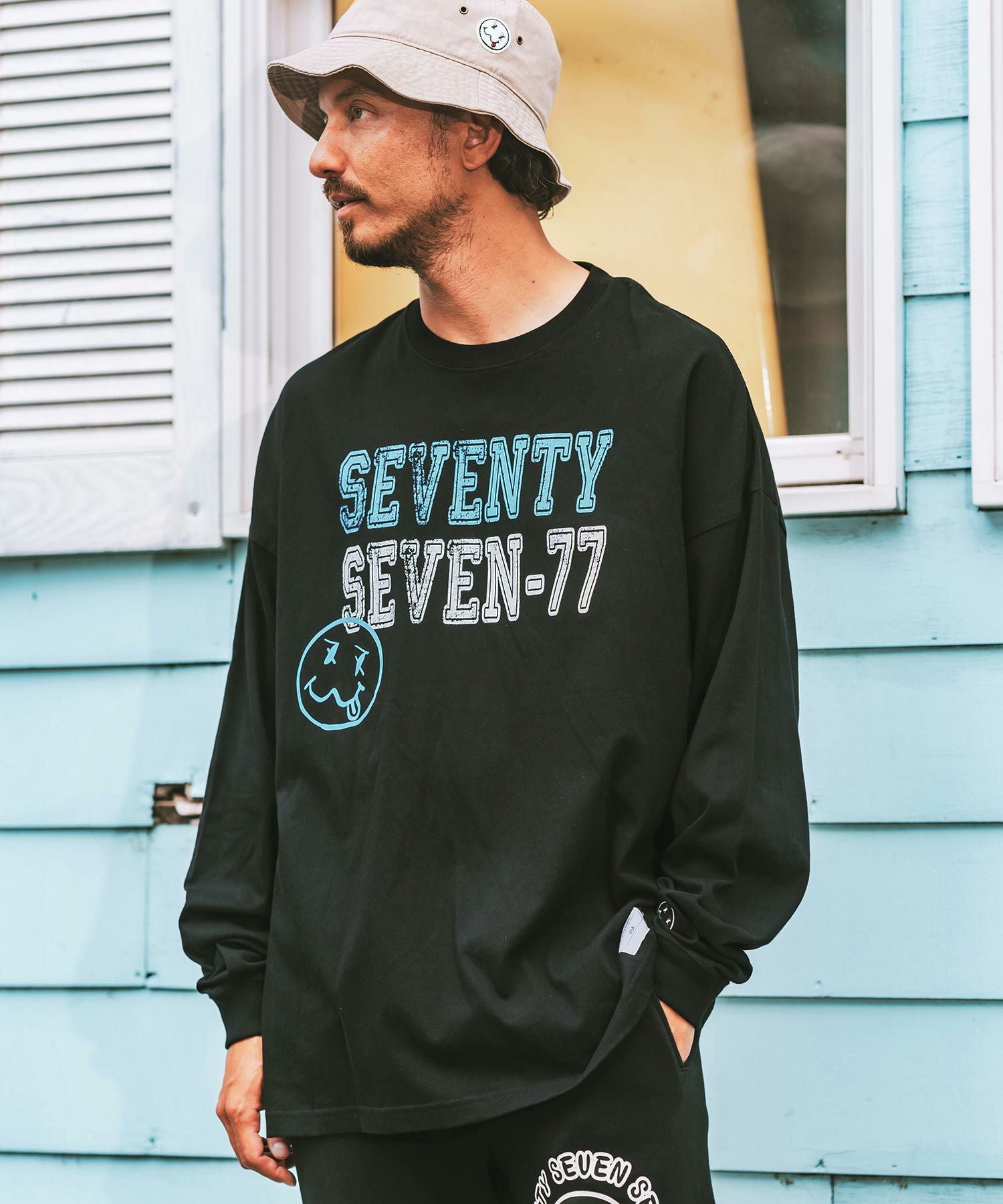 60%OFF【seventy seven(セブンティセブン)】middle onz over size L-S