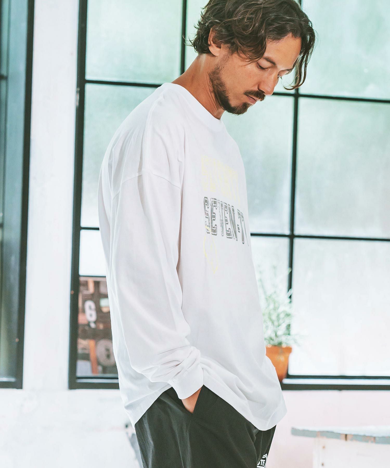 60%OFF【seventy seven(セブンティセブン)】middle onz over size L-S