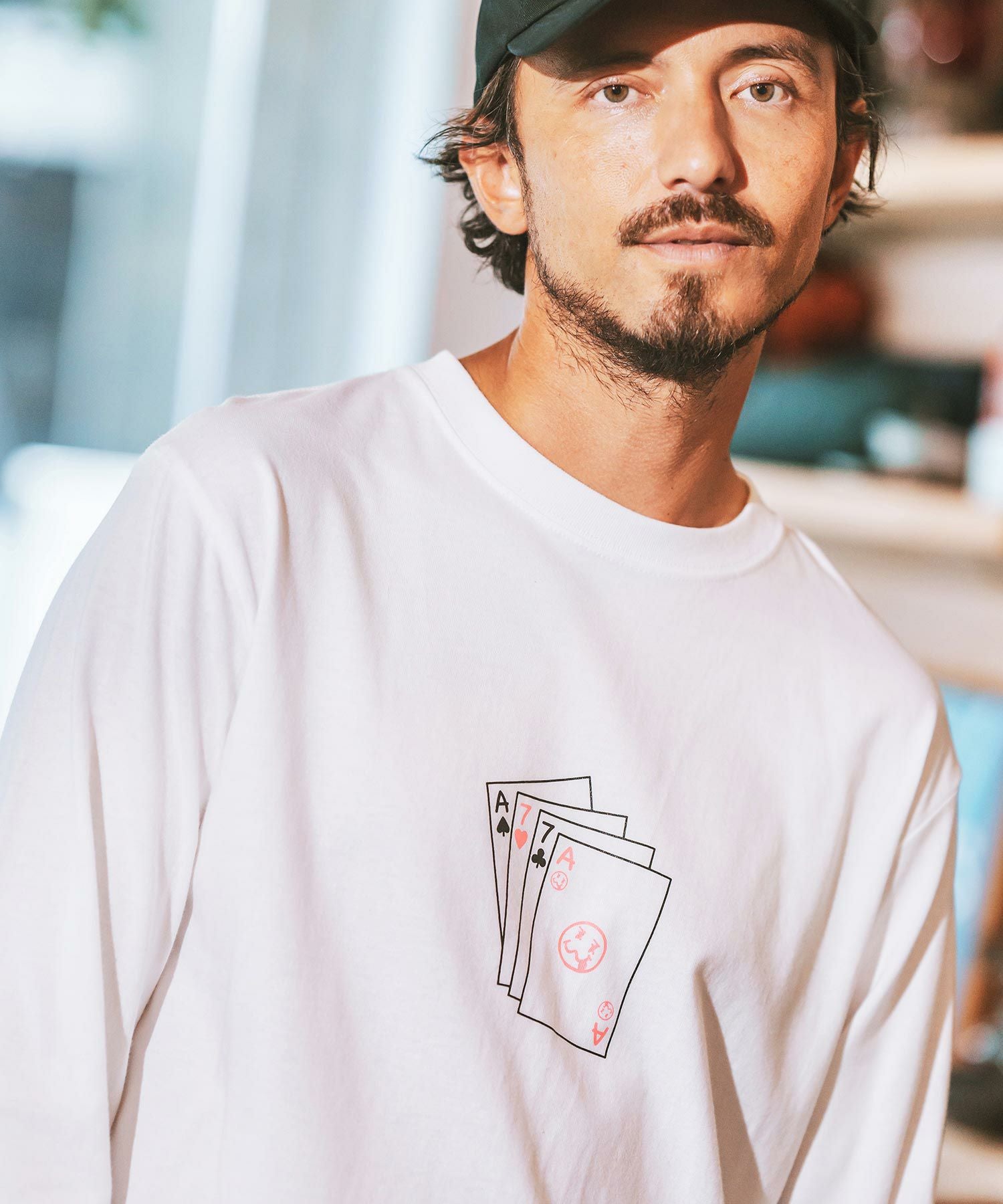 30%OFF【seventy seven(セブンティセブン)】middle onz L-S t-shirts