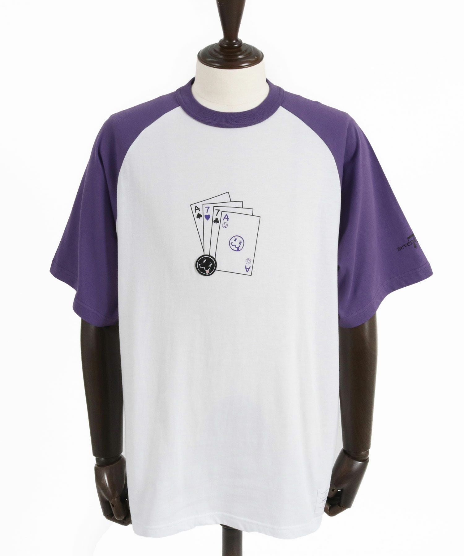 50%OFF【seventy seven(セブンティセブン)】 middle onz raglan S-S