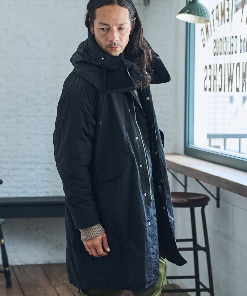 30%OFF【CAMBIO(カンビオ)】ナイロンワッシャー3WAYモッズコート 