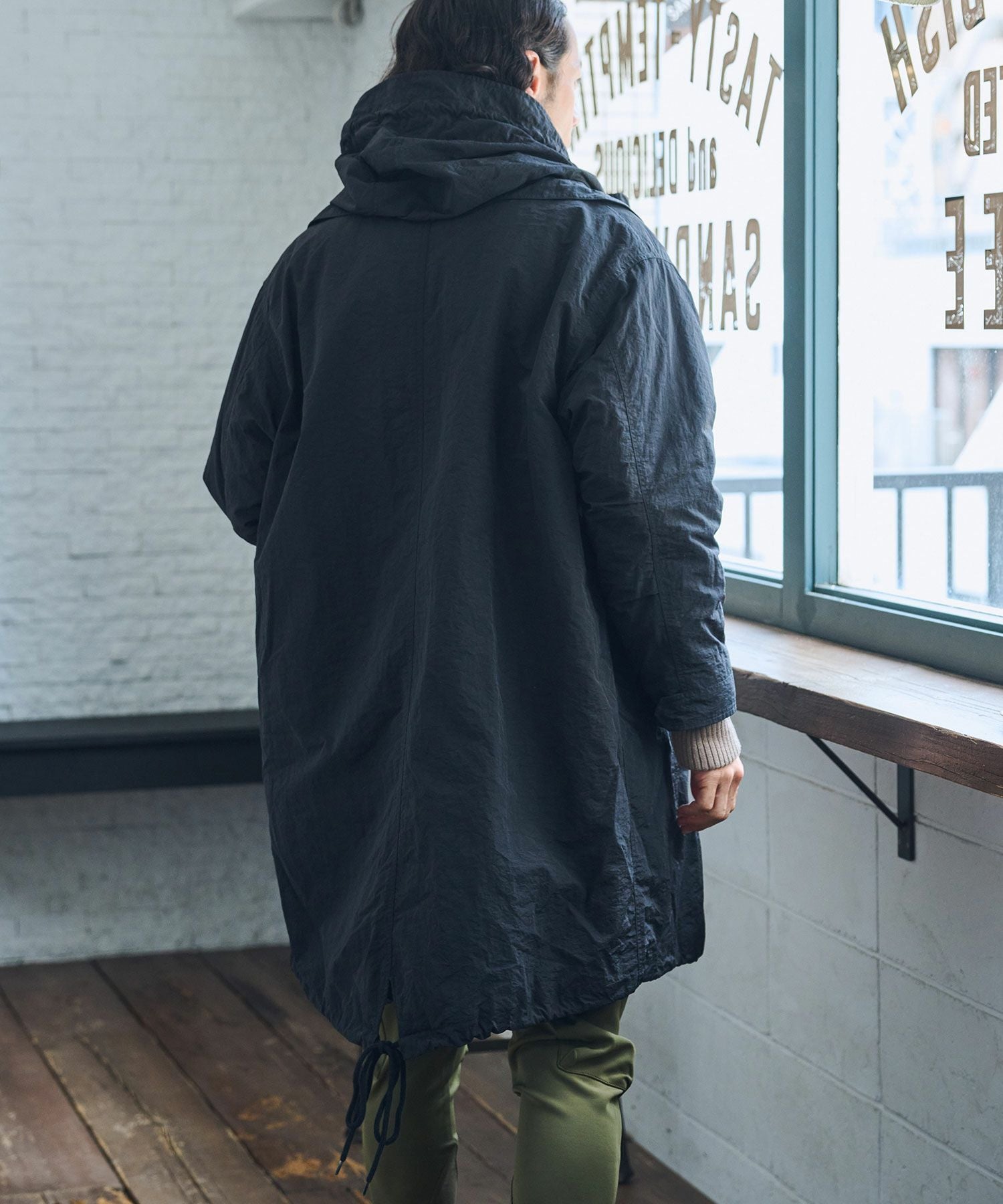 30%OFF【CAMBIO(カンビオ)】ナイロンワッシャー3WAYモッズコート