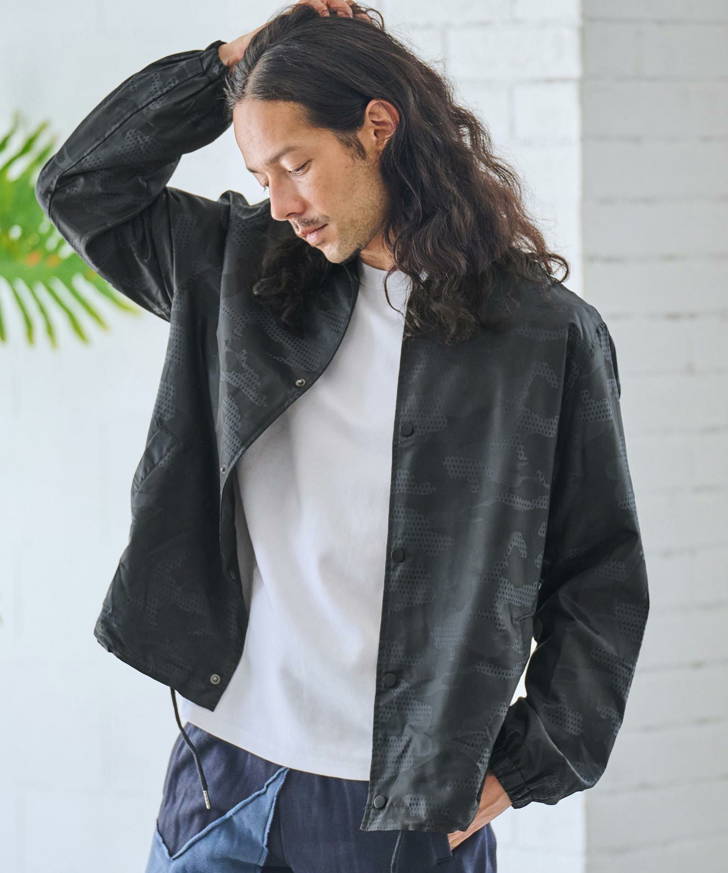 70%OFF【CAMBIO(カンビオ)】カモフラージュ柄×スター柄コーチ