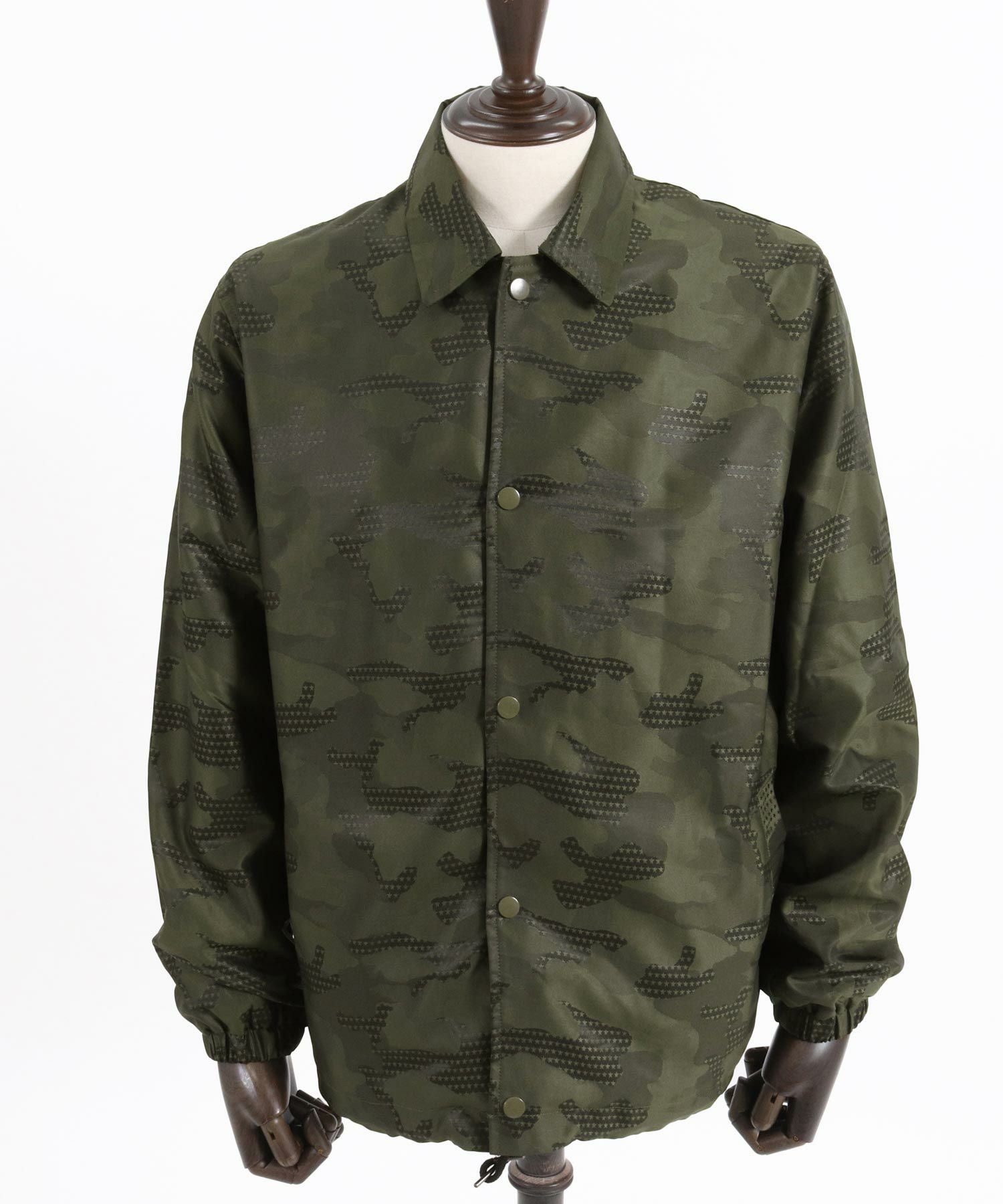 70%OFF【CAMBIO(カンビオ)】カモフラージュ柄×スター柄コーチ