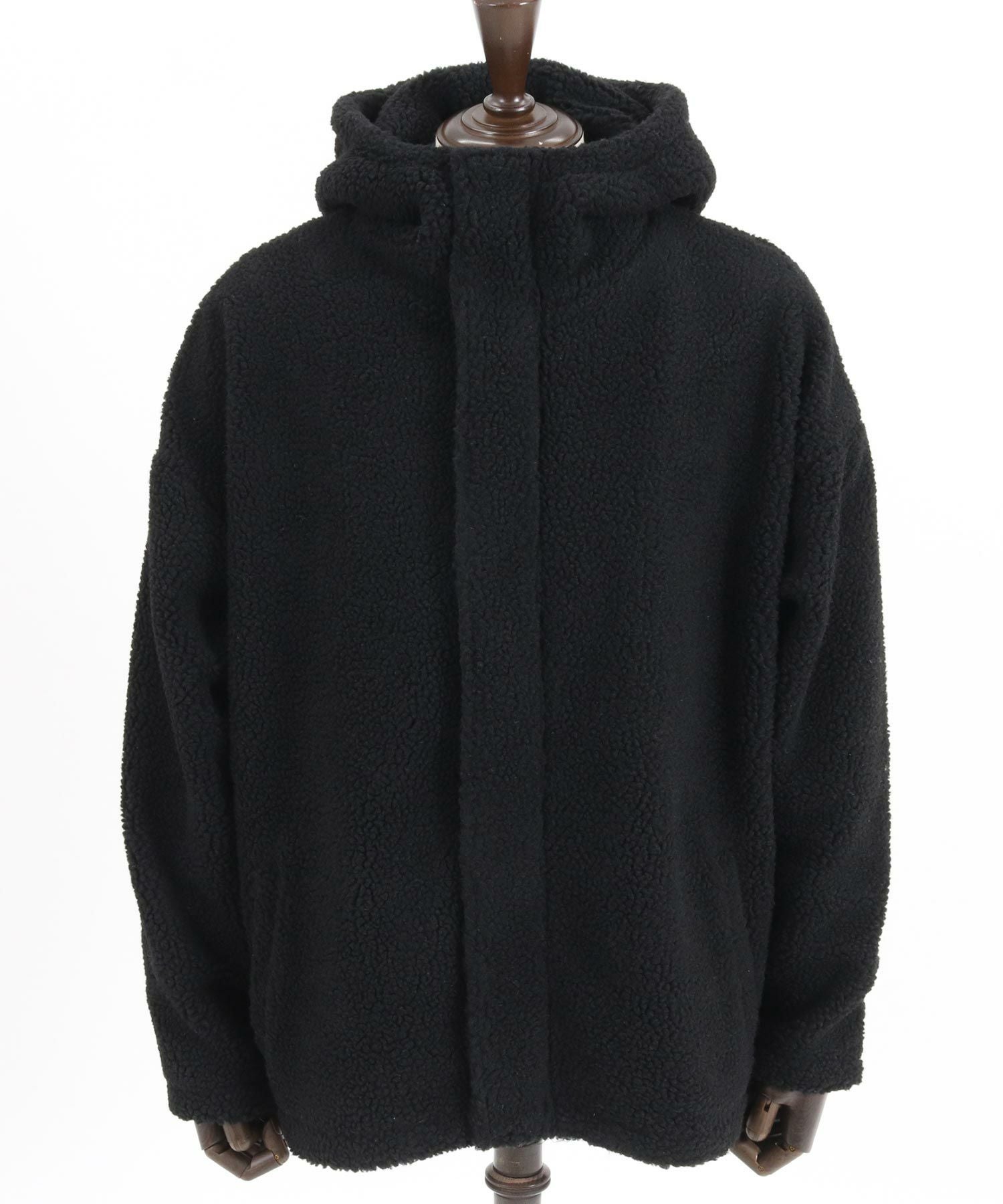 30%OFF【GLIMCLAP(グリムクラップ)】Boa hooded blouson ボア