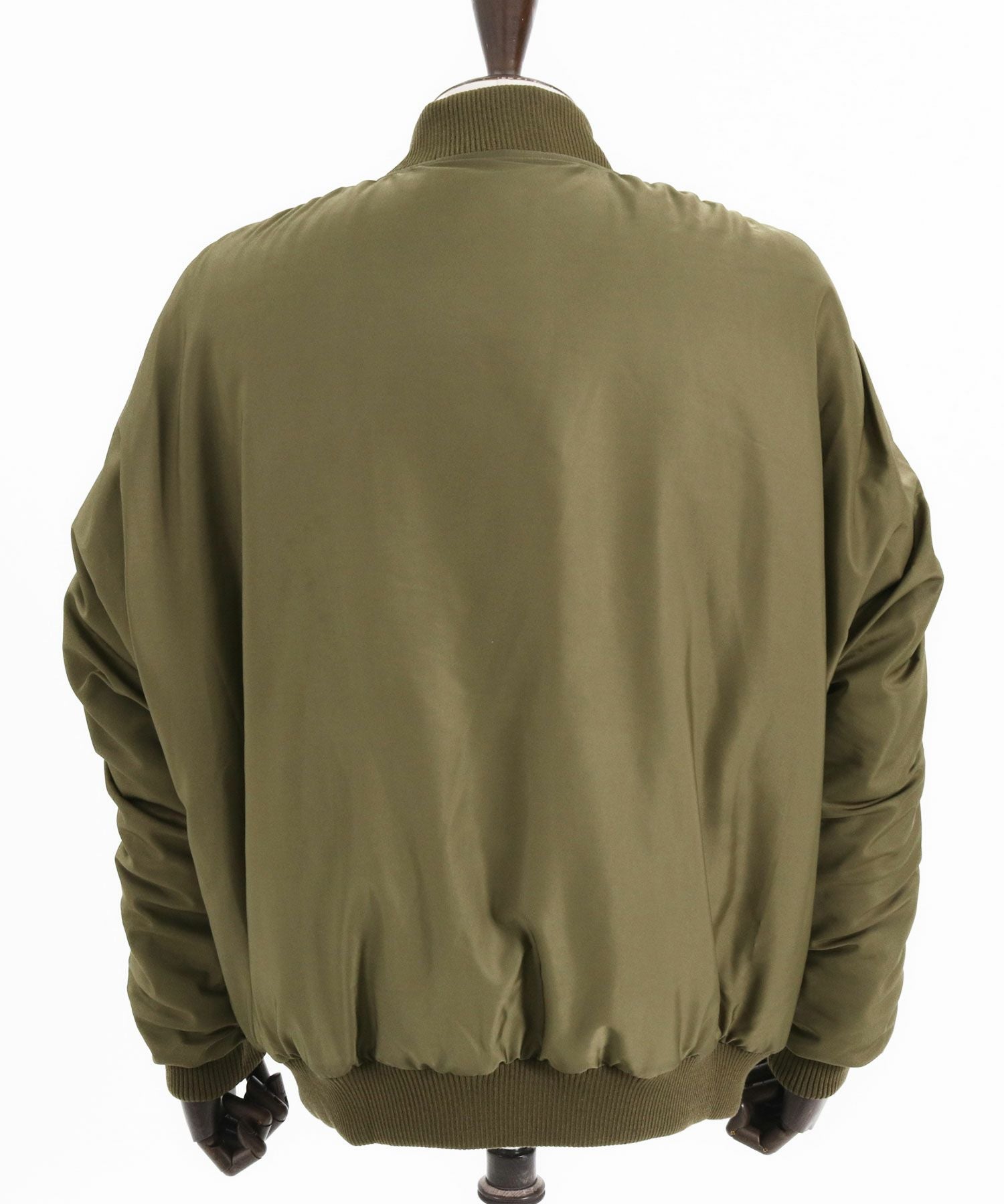 60%OFF【GLIMCLAP(グリムクラップ)】 Reversible flight jacket