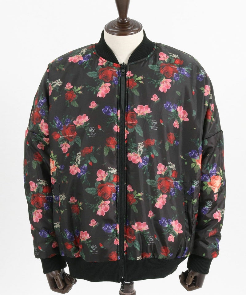 60%OFF【GLIMCLAP(グリムクラップ)】 Reversible flight jacket 