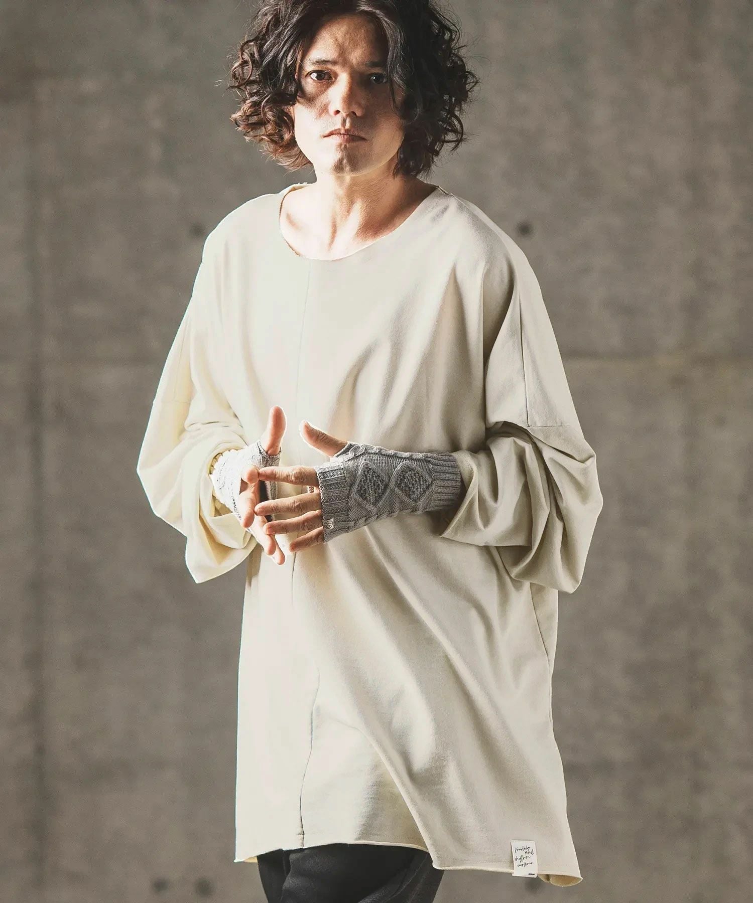 30%OFF【GLIMCLAP(グリムクラップ)】 Pigment dye oversized