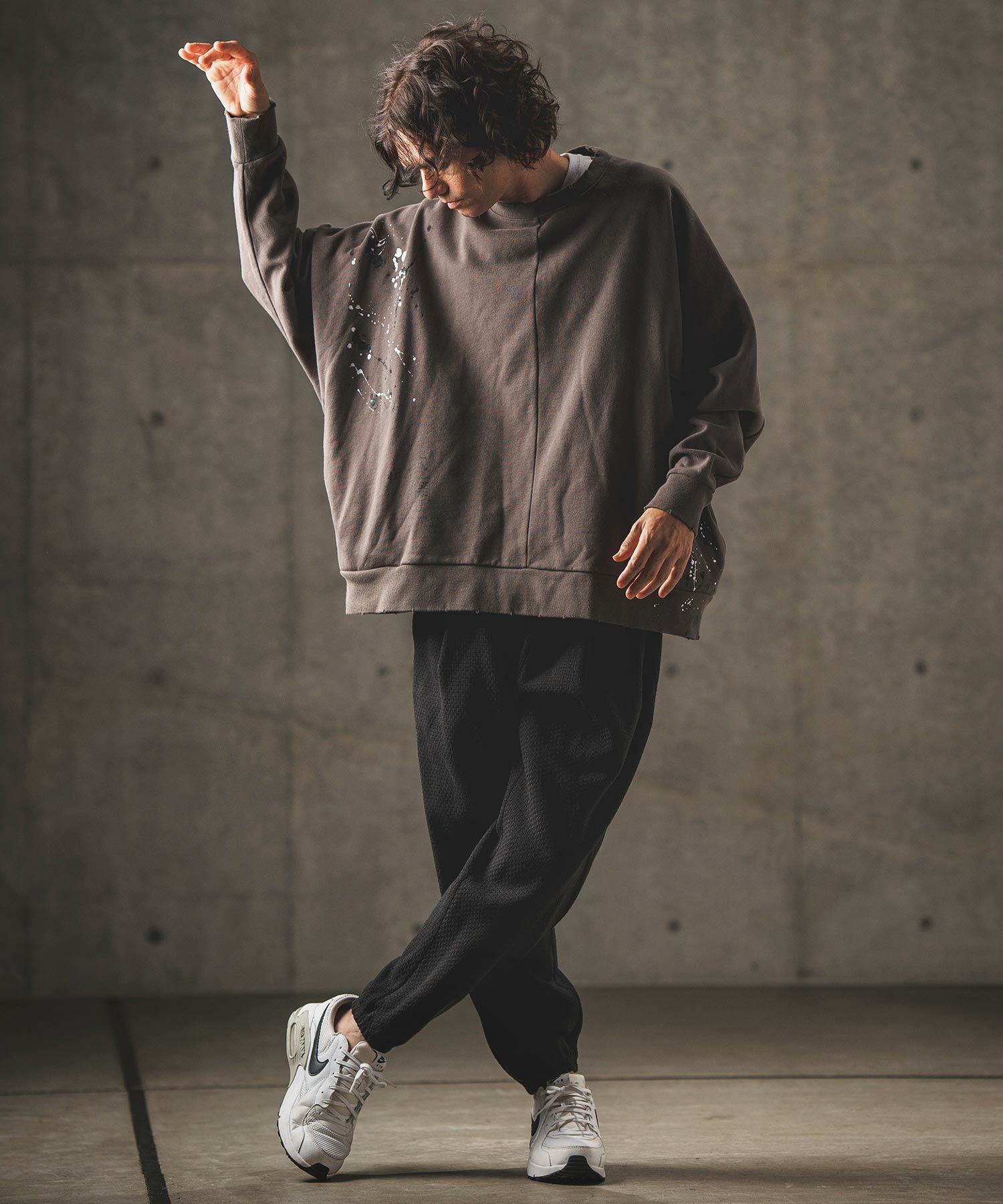 30%OFF【GLIMCLAP(グリムクラップ)】 Checkered pattern jacquard