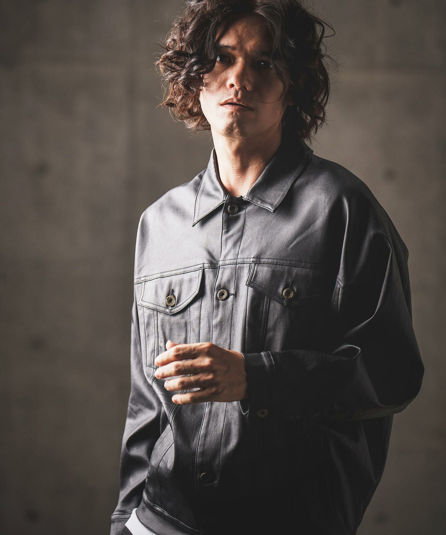 50%OFF【GLIMCLAP(グリムクラップ)】Coating material oversized