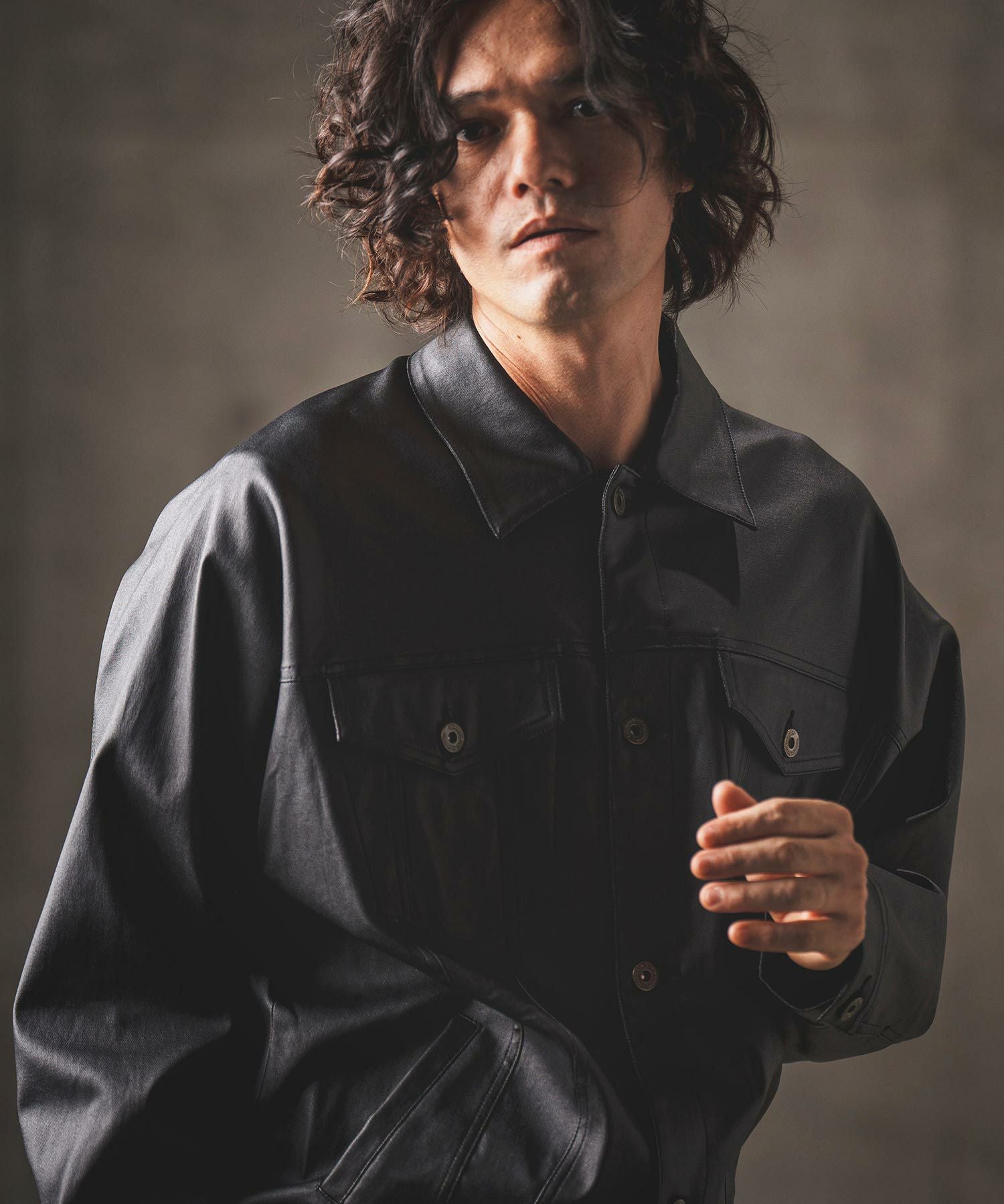 60%OFF【GLIMCLAP(グリムクラップ)】Coating material oversized