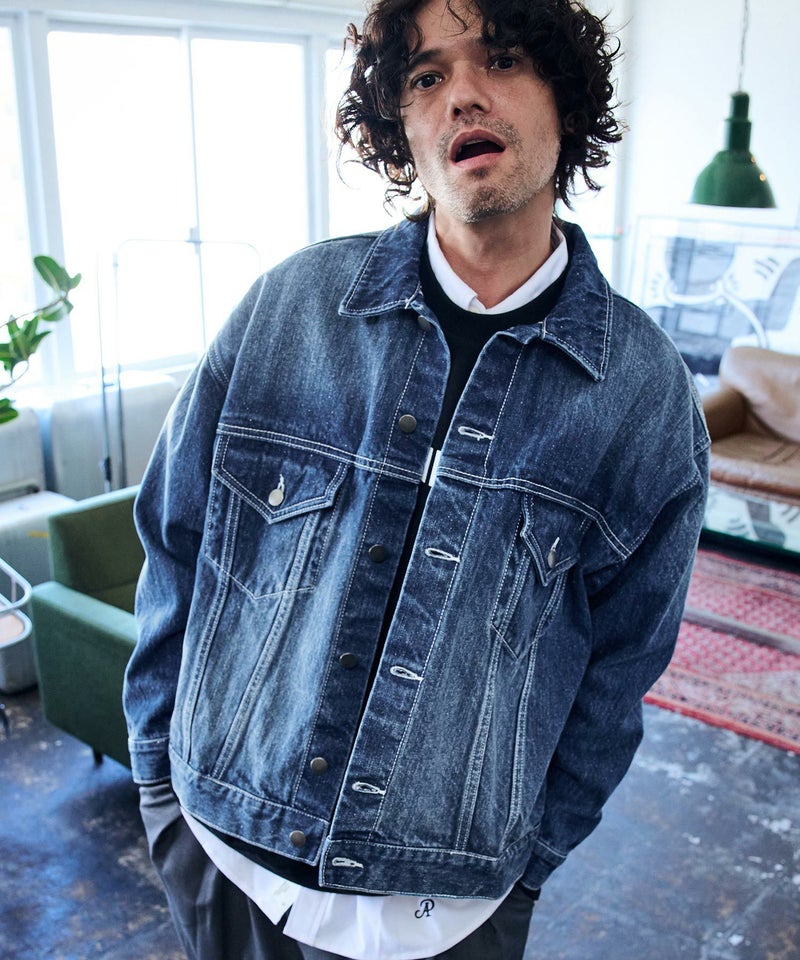 ADAM PATEK(アダムパテック)】thick selvedge nep denim jacket デニム 