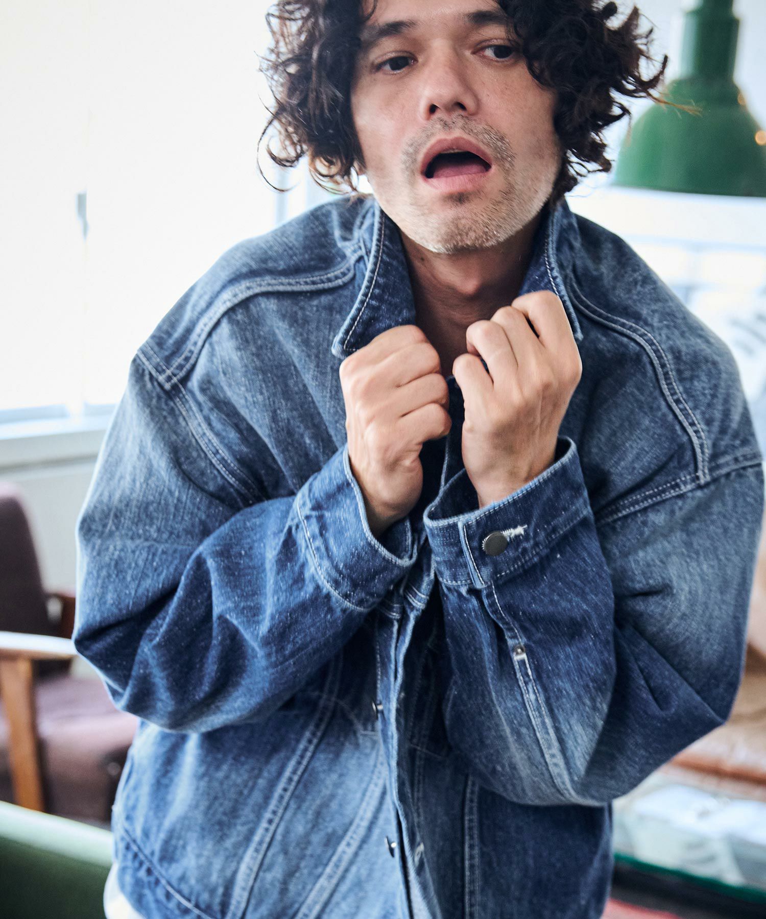 ADAM PATEK(アダムパテック)】thick selvedge nep denim jacket デニム