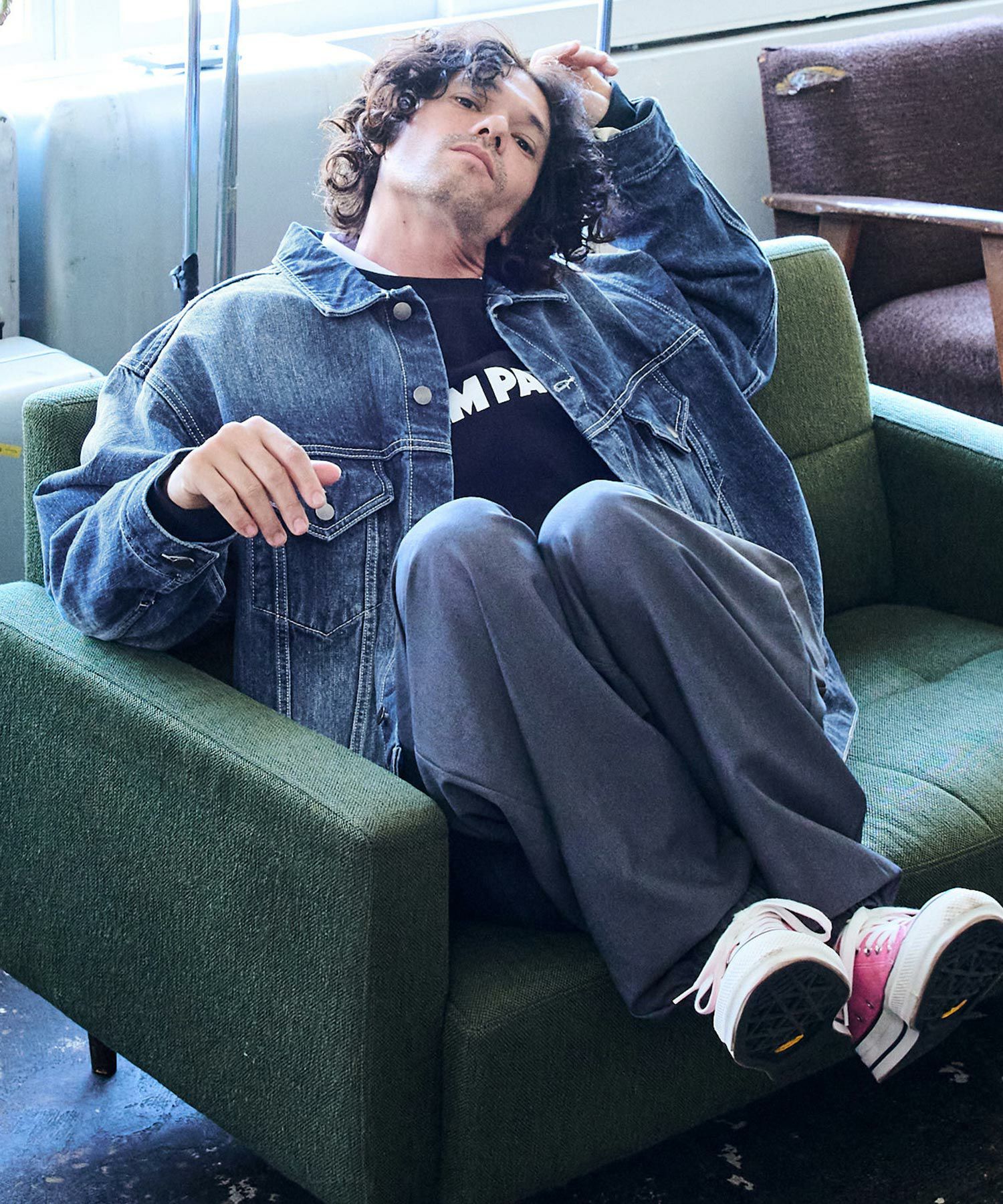 ADAM PATEK(アダムパテック)】thick selvedge nep denim jacket デニム