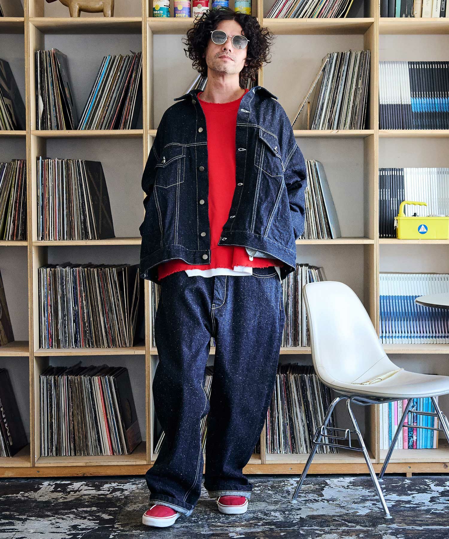 ADAM PATEK(アダムパテック)】thick selvedge nep denim jacket デニム