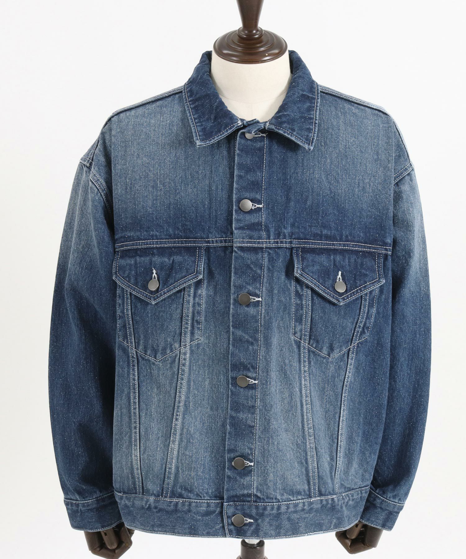ADAM PATEK アダムパテック デニム セットアップ Gジャン パンツ ADAM PATEK(アダムパテック)】thick selvedge nep denim jacket デニム