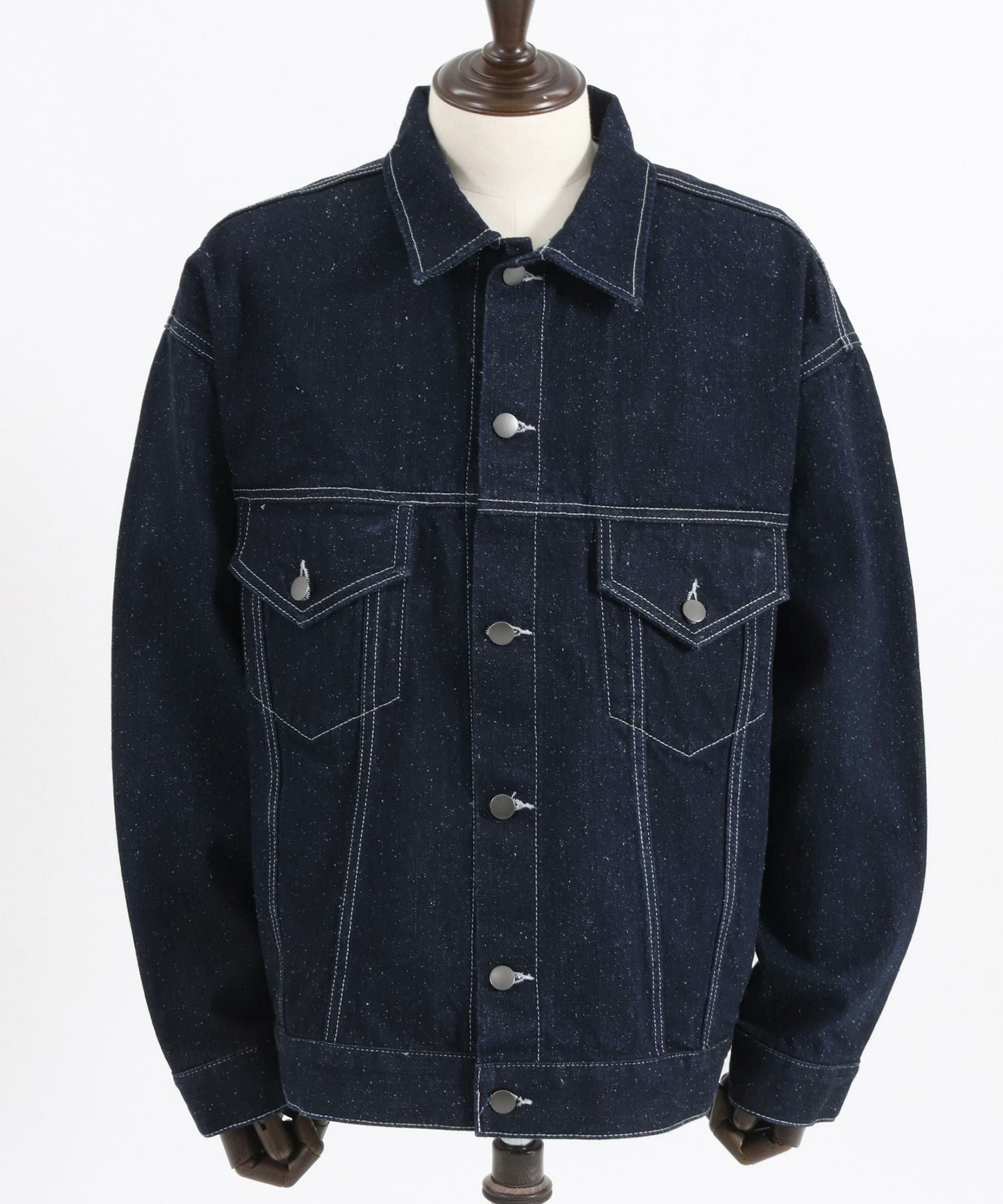 ADAM PATEK(アダムパテック)】thick selvedge nep denim jacket デニム