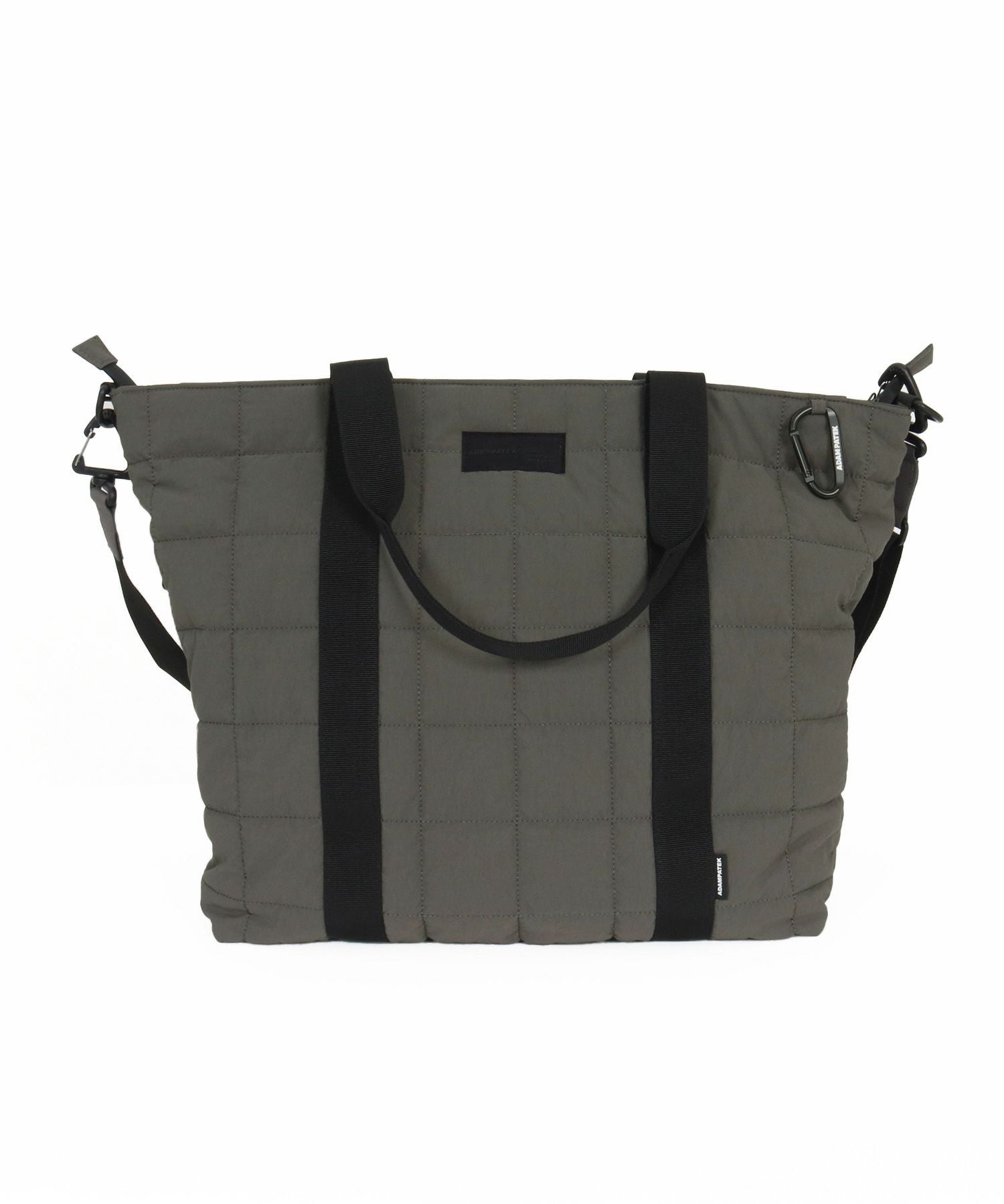 ADAM PATEK(アダムパテック)】square quilt shoulder tote bag ビッグ