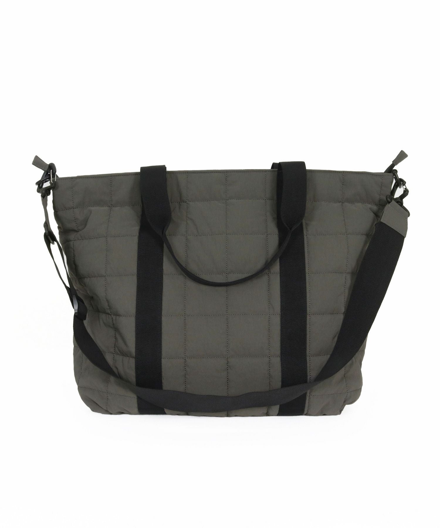 ADAM PATEK(アダムパテック)】square quilt shoulder tote bag ビッグ