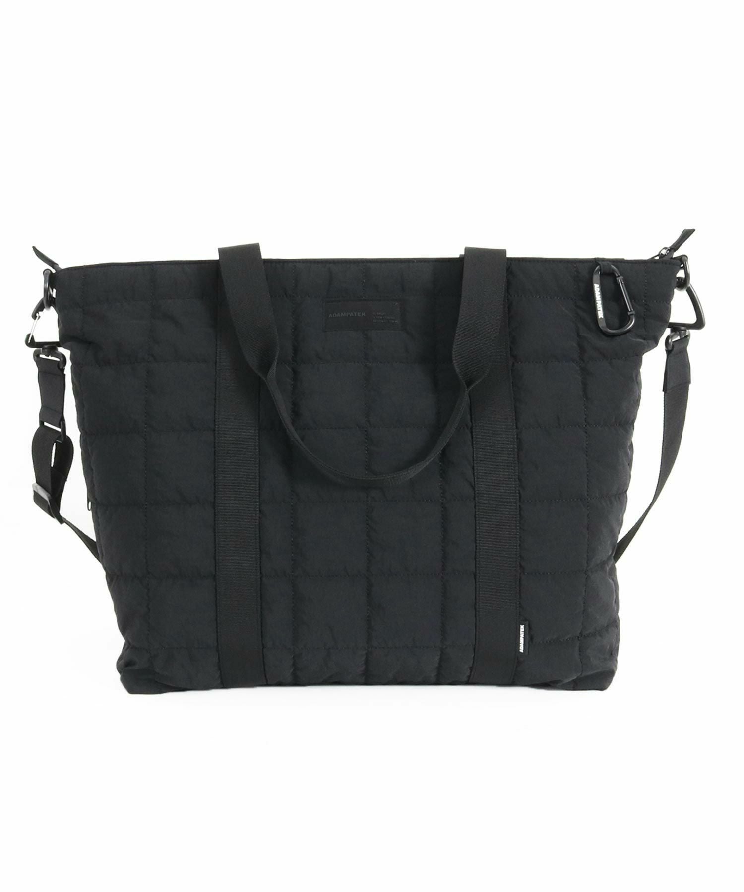 ADAM PATEK(アダムパテック)】square quilt shoulder tote bag ビッグ