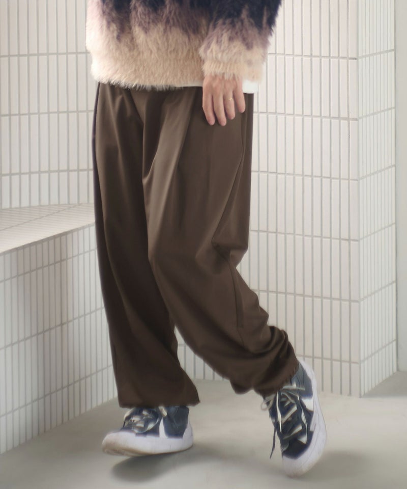 ADAM PATEK(アダムパテック)】generous tuck relax pants パンツ 