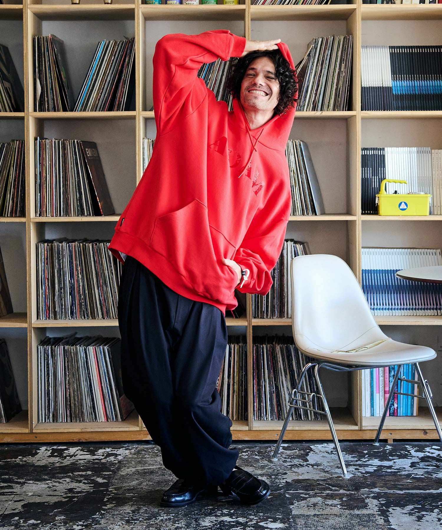 ADAM PATEK(アダムパテック)】generous tuck relax pants パンツ
