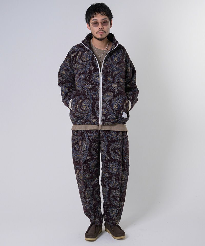 EFFECTEN(エフェクテン)】Gobelin High Neck Jacket ジップアップ 