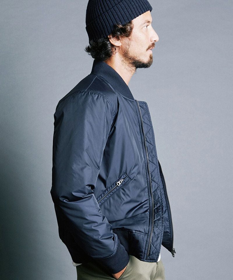 30%OFF【Magine(マージン)】NYLON THINSULATE ZIP MA-1 JKT ジャケット