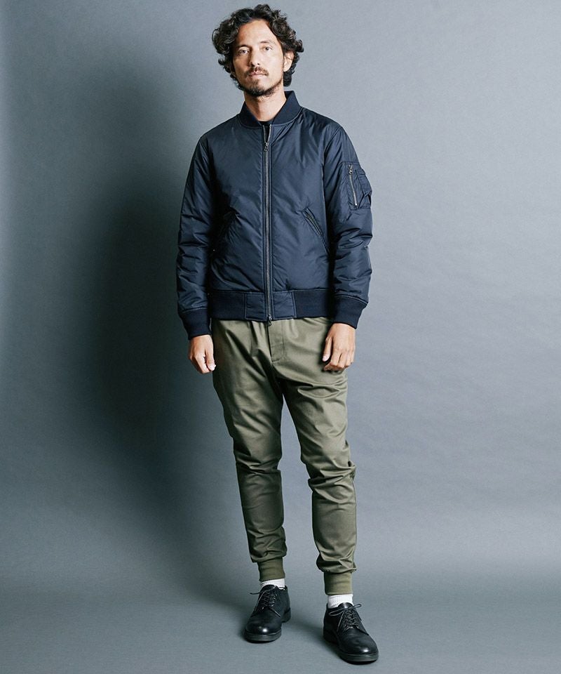 30%OFF【Magine(マージン)】NYLON THINSULATE ZIP MA-1 JKT ジャケット