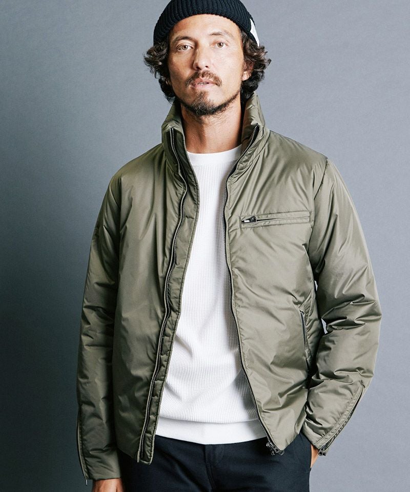 Magine マージン レザージャケット ダブルライダース 中綿キルティング 50%OFF【Magine(マージン)】NYLON THINSULATE STAND RIDER JKT