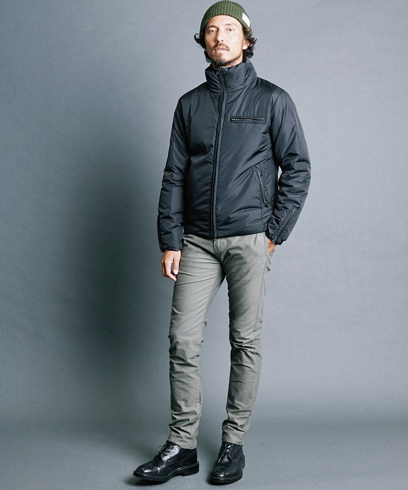 Magine マージン レザージャケット ダブルライダース 中綿キルティング 50%OFF【Magine(マージン)】NYLON THINSULATE STAND RIDER JKT