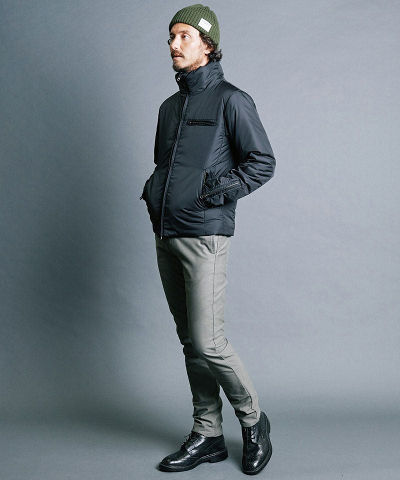 Magine マージン レザー ダブルライダース 中綿キルティングサーモライト 50%OFF【Magine(マージン)】NYLON THINSULATE STAND RIDER JKT