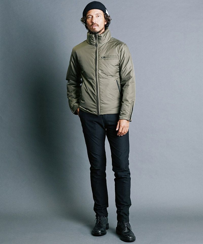 50%OFF【Magine(マージン)】NYLON THINSULATE STAND RIDER JKT