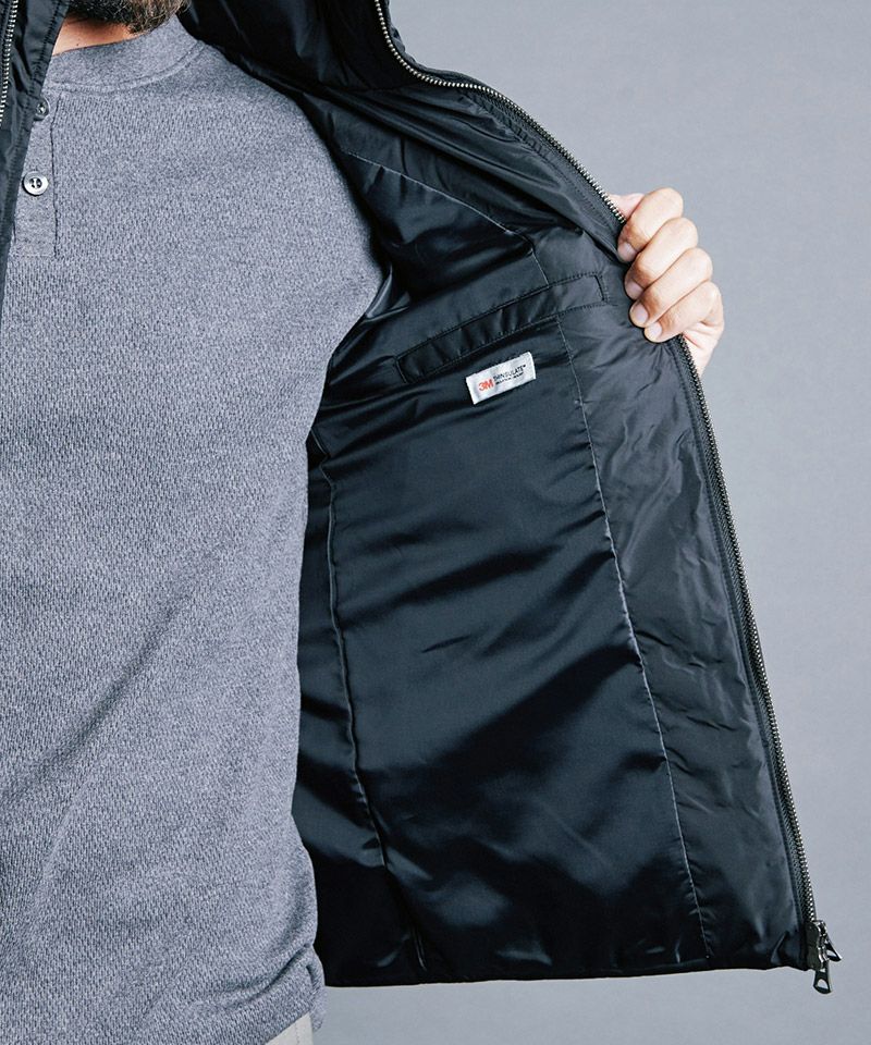 50%OFF【Magine(マージン)】NYLON THINSULATE STAND RIDER JKT