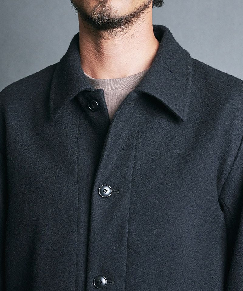 50%OFF【Magine(マージン)】WOOL MELTON SHORT SINGLE COAT ショート