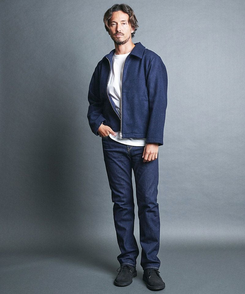 60%OFF【Magine(マージン)】WOOL MELTON FULL ZIP BLOUSON ブルゾン